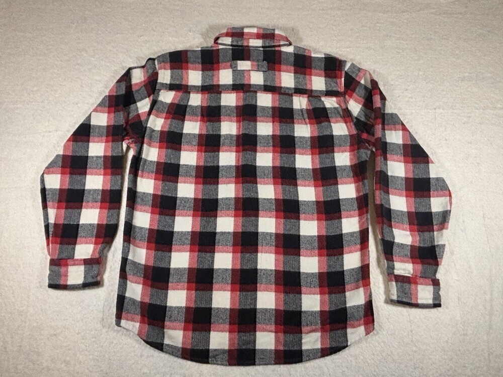 Woolrich Men's Vintage Button Down Flannel Shirt Size Medium - Picture 2 of 7
